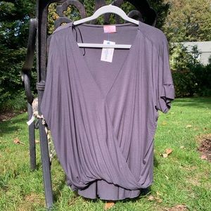 Wishful Thinking v neck cut shirt